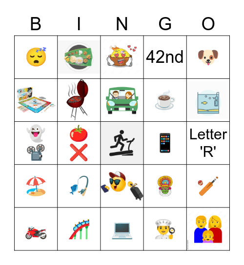 Happy Birthday Sajish! Bingo Card