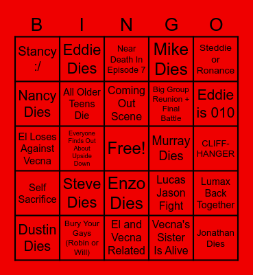 VOLUME 2 Bingo Card