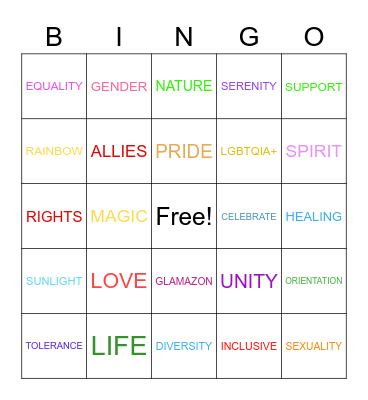 DRAG QUEEN BINGO Card