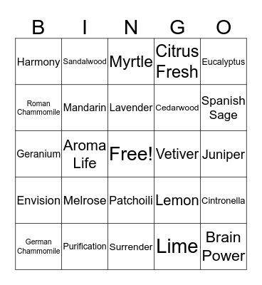 Peppironi is for Pizza's not My Face Bingo Card