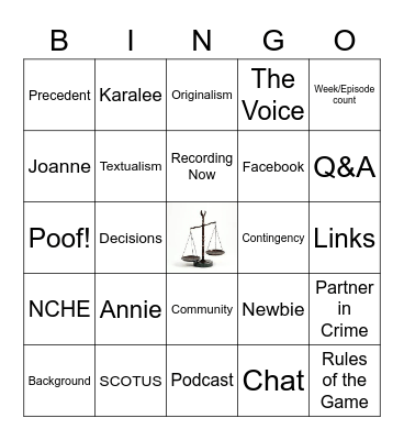 HMASDC - 7/1/2022 Bingo Card