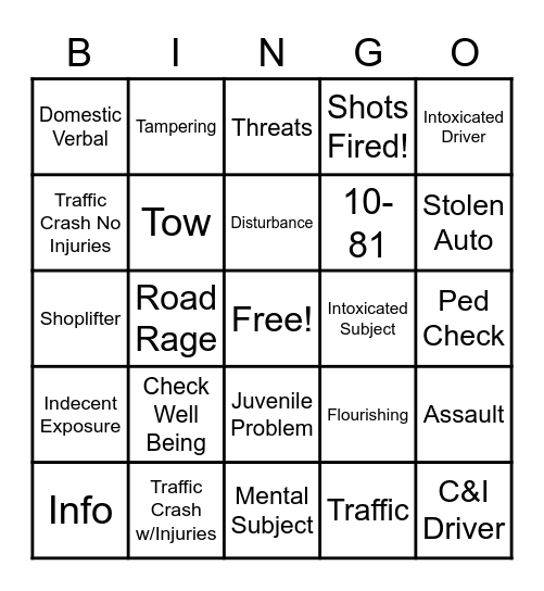 4th of July BINGO! Bingo Card