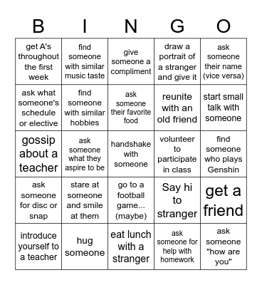 Introvert Challenges Super Epic Not Clickbait Fortnite Special Skin For Pros Bingo Card
