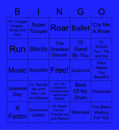Montenegro 16 Bingo Card