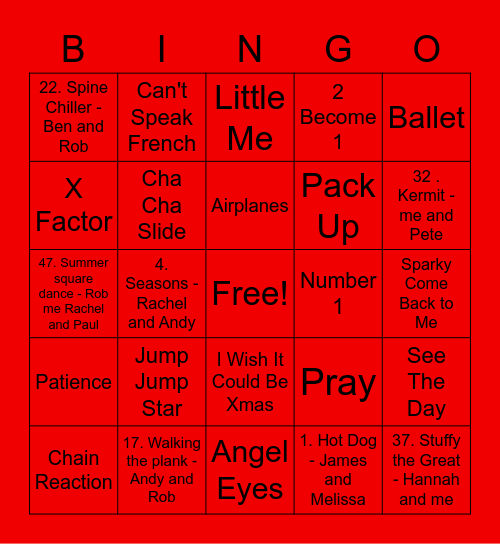 Romania 1 Bingo Card