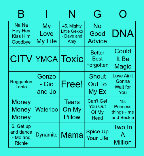 Romania 2 Bingo Card