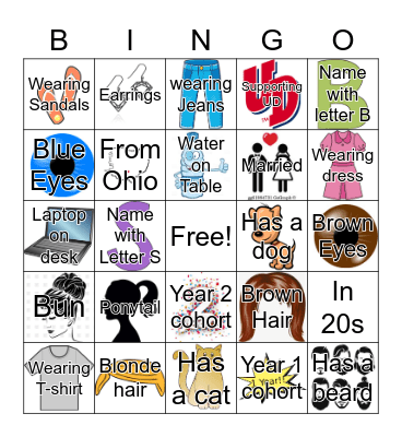 Ice Breaker Bingo Card