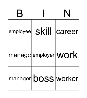 Lawn Boy, List 2 Bingo Card
