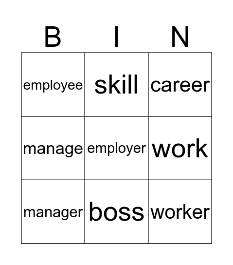 Lawn Boy, List 2 Bingo Card