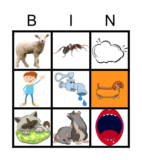 PA Bingo Card