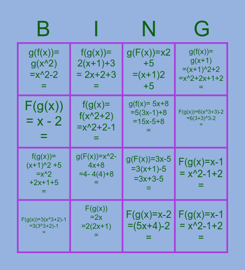 Maya y Summer bingo :D Bingo Card
