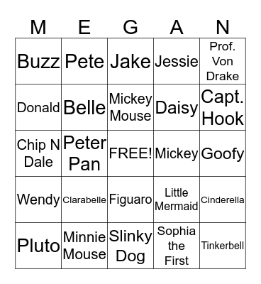 HAPPY BIRTHDAY  Bingo Card