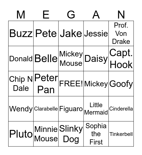 HAPPY BIRTHDAY  Bingo Card