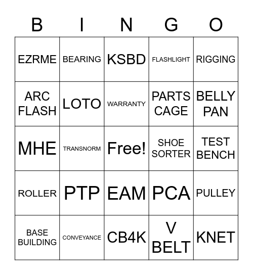 KSBD RME Bingo Card