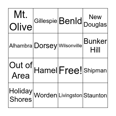 CSS Bingo! Bingo Card