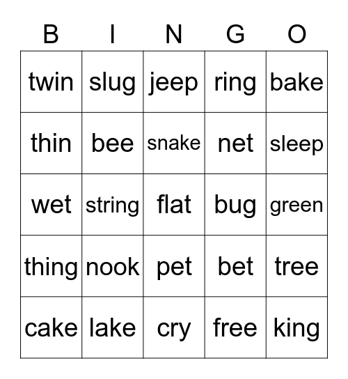 Ook the Book Bingo Card