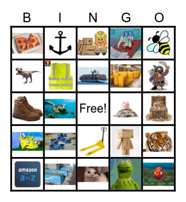 Ship Dock Bingo Card