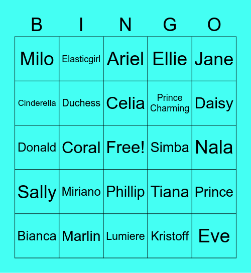 DAQ LH💜 Bingo Card