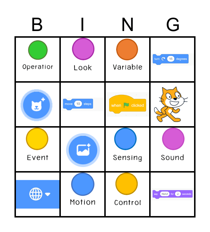 Scratch Bingo Card