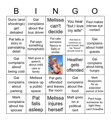 John's Memorial #3 Extravaganza Bingo Card