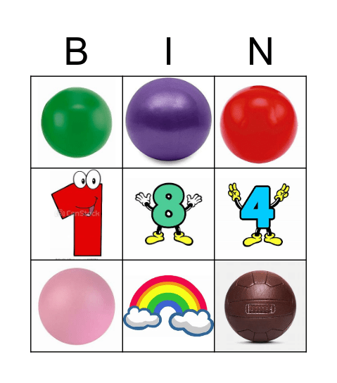 LOS COLORES Bingo Card