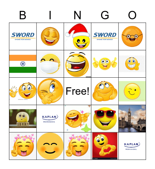 SWORD- KAPLAN FUN Bingo Card