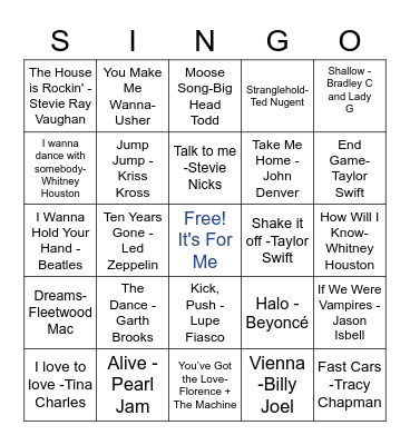 Feel Good 3 Bingo Card