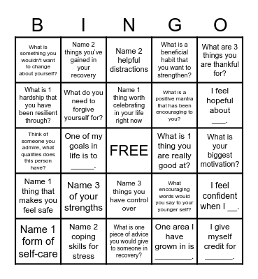 Cielo House BINGO Card