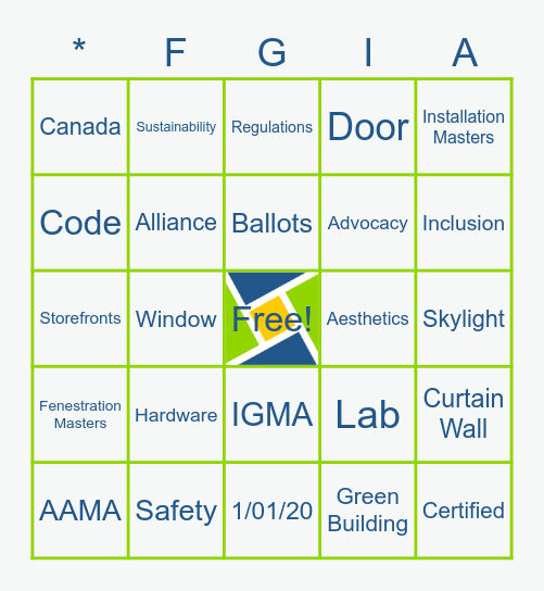 FGIA Staff Week 2022 Summer Bingo Card