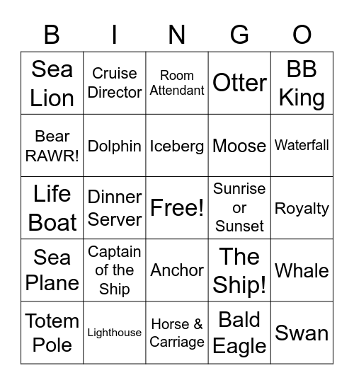 WHERE'S TIMMY?! Bingo Card