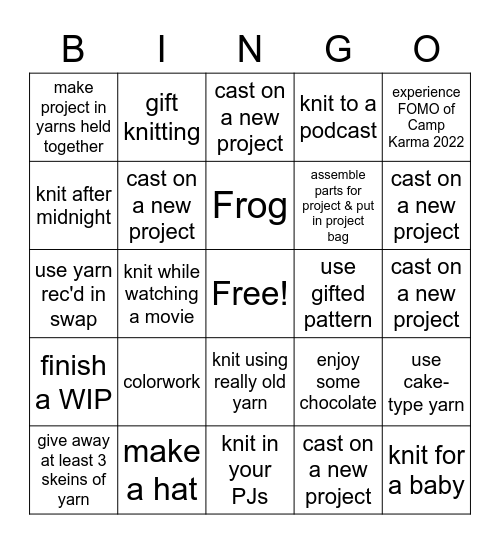 bingo for kayrun Bingo Card