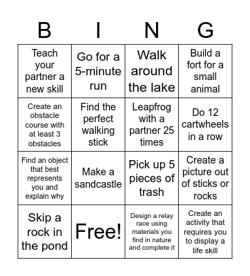 bingo 2 Bingo Card