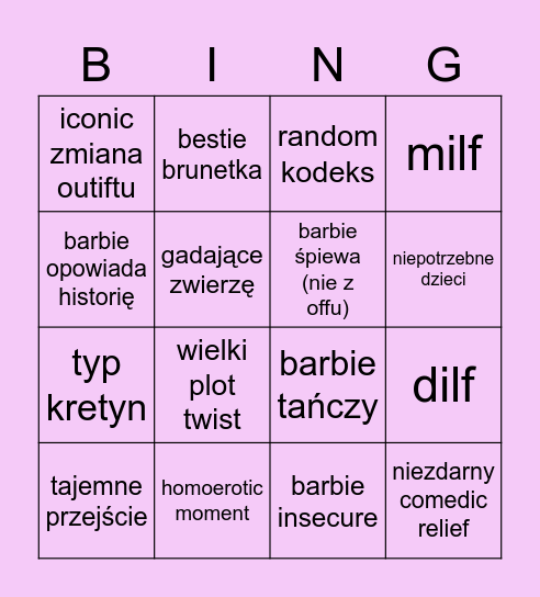 barbie-i-przygoda-bingo-card