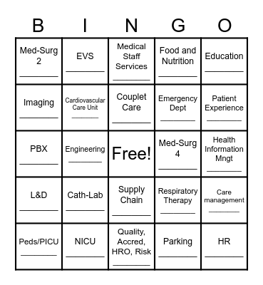 Path To Excellence! Bingo Card