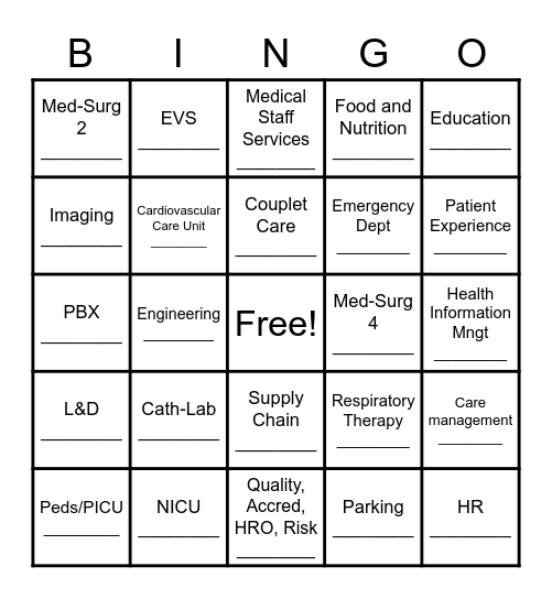 Path To Excellence! Bingo Card