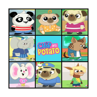 CP Bday Bash Bingo Card