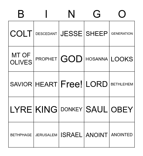 GOD, THE DESIGNER Bingo Card