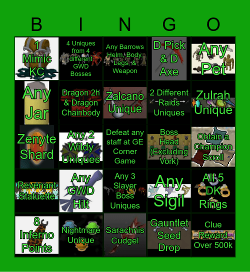 420 Lounge Team Bingo 2022 Bingo Card