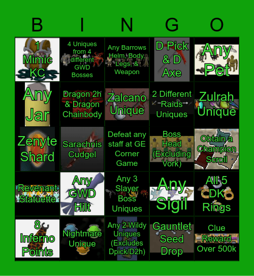 420 Lounge Team Bingo 2022 Bingo Card
