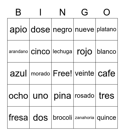 spanish-bingo-card