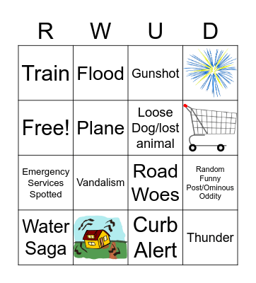 Rosewood Bingo Card