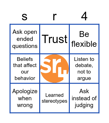 Bing-go Game Bingo Card