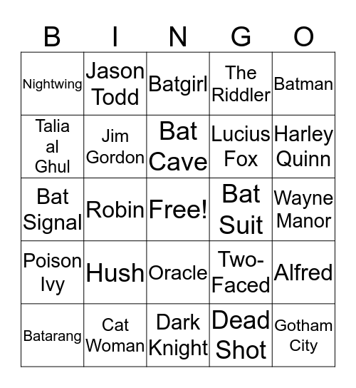 batman-bingo-card
