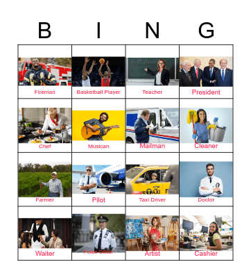 Careers Bingo! Bingo Card