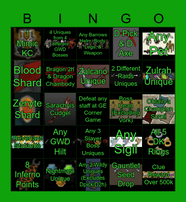 420 Lounge Team Bingo 2022 Bingo Card