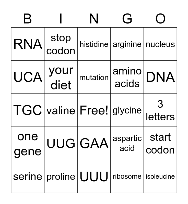 transcription-and-translation-bingo-card