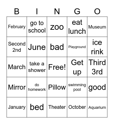 Unit 06-10 Review Bingo Card