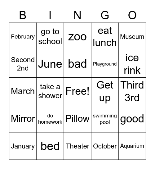 Unit 06-10 Review Bingo Card