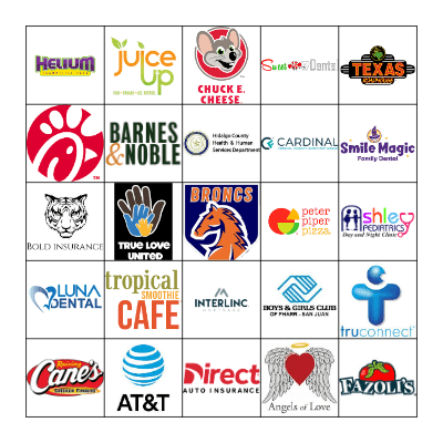 IDEA Owassa Back To School Market Expo Bingo Card