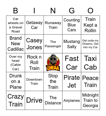 PTA Bingo Card